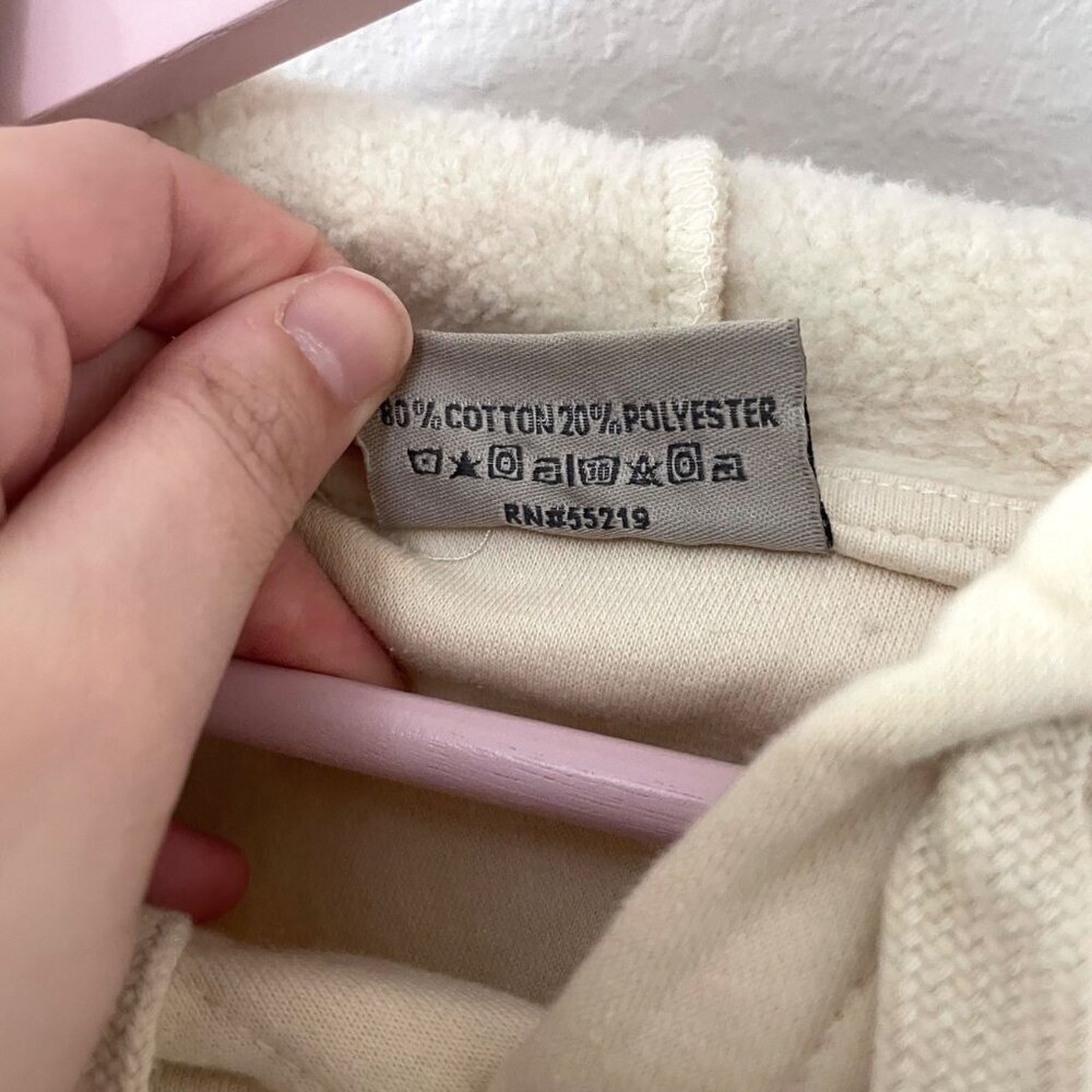 Taylor Swift The Eras International Tour Beige Hoodie Size M - Picture 7 of 7